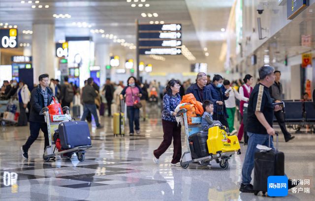 海南岛内三大机场2024年旅客吞吐量达4931万人次