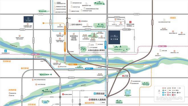 西安陕建崇文朗樾建面约100-130㎡一房一价落户政策在售楼栋(图2)